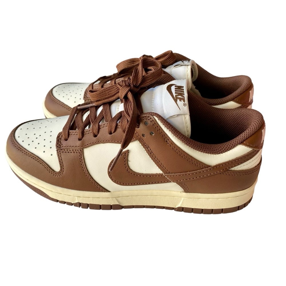 Nike Women's Dunk Low Cacao Wow Size 7.5 Brown/White